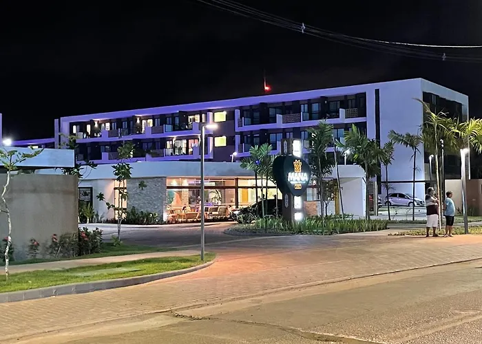 Flat ESTUDIO de LUXO - Praia de Muro Alto - Piscinas - Ideal para CASAIS, famílias com crianças - ap COMPLETO - AR COND, WI FI, NETFLIX, ESTACIONAMENTO - 400 mt do MAR